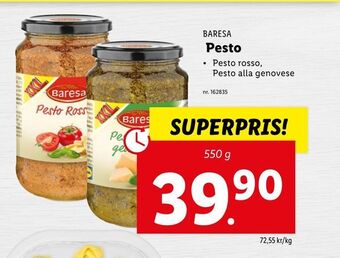 Lidl Pesto erbjuda