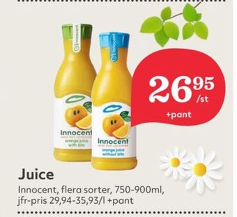 Hemköp Innocent juice erbjuda