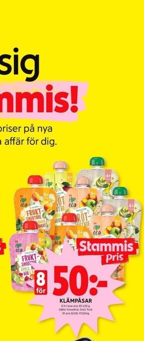 ICA Kvantum Nestlé barnmat erbjuda