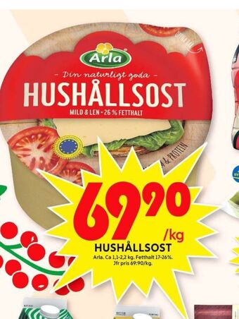 ICA Maxi Arla hushållsost erbjuda