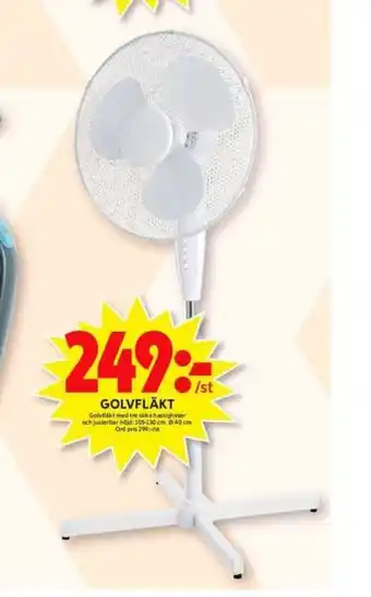 ICA Maxi Electrolux golvfläkt erbjuda