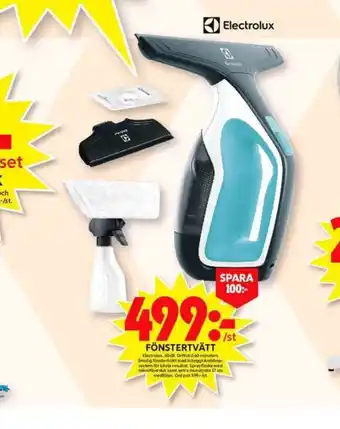 ICA Maxi Electrolux fönsterputsmaskin erbjuda