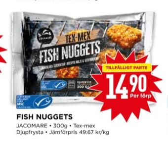 Willys Jacomare fisk nuggets erbjuda
