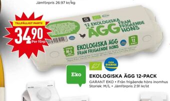 Willys Garant ägg erbjuda