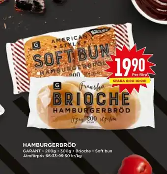 Willys Hemma Soft bun hamburgare erbjuda