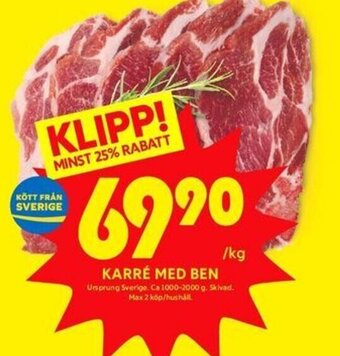 ICA Kvantum Karré med Ben erbjuda