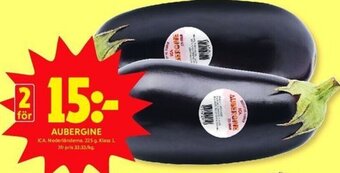 ICA Kvantum Aubergine erbjuda