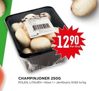 Willys Hemma Champinjoner 250G erbjuda