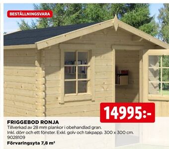 Jem&Fix Friggebod ronja erbjuda