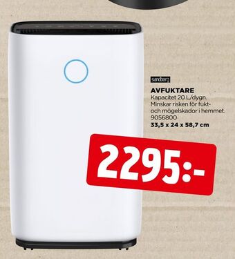 Jem&Fix Avfuktare erbjuda