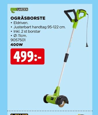 Jem&Fix Ogräsborste erbjuda