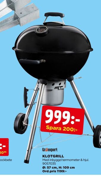 Jem&Fix Klotgrill erbjuda