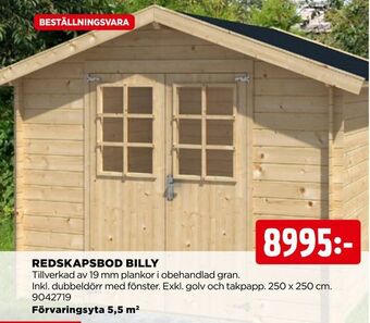 Jem&Fix Redskapsbod billy erbjuda