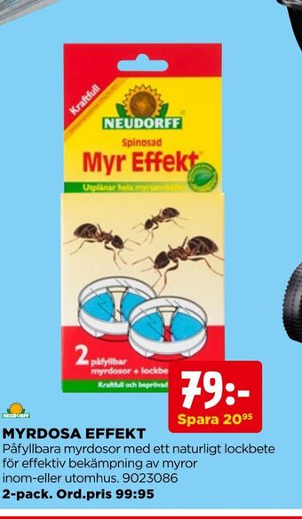 Jem&Fix Myrdosa effekt erbjuda