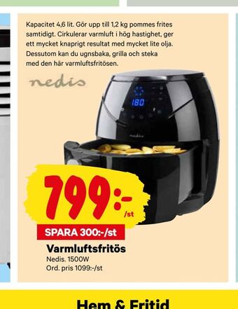 City Gross Varmluftsfritös erbjuda