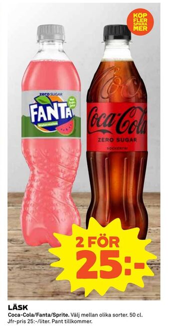 Coop Extra Läsk erbjuda