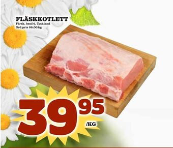Din Mat Fläskkotlett erbjuda