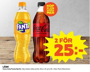 Coop Daglivs Läsk erbjuda