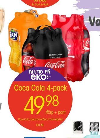 EKO Coca Cola 4-pack erbjuda