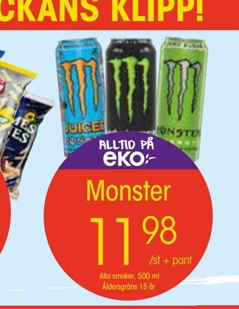 EKO Monster erbjuda