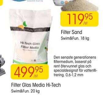 EKO Filter Glas Media Hi-Tech erbjuda
