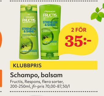 Hemköp Schampo, balsam erbjuda