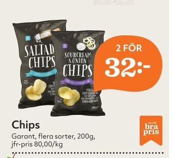 Hemköp Chips erbjuda