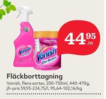 Hemköp Fläckborttagning erbjuda