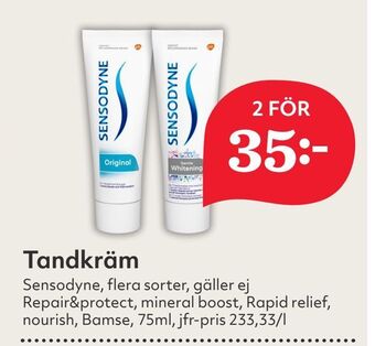 Hemköp Tandkräm erbjuda