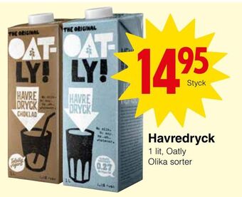 Matöppet Havredryck erbjuda