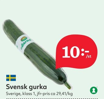 Hemköp Svensk gurka erbjuda