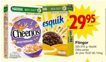 Matöppet Flingor erbjuda