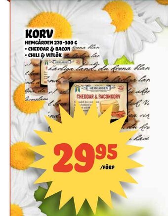 Nelins korv erbjuda