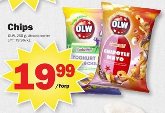 Pekås Chips erbjuda