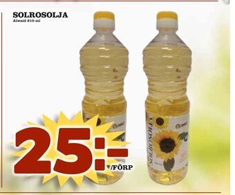 Prisma Mat Solrosolja erbjuda