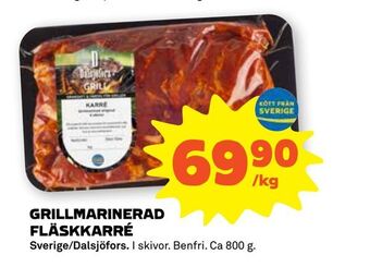 Stora Coop Grillmarinerad fläskkarré erbjuda