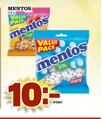 Prisma Mat Mentos erbjuda