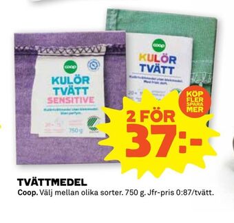 Stora Coop Tvättmedel erbjuda