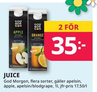 Tempo Juice erbjuda