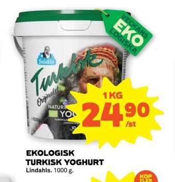 Stora Coop Ekologisk turkisk yoghurt erbjuda