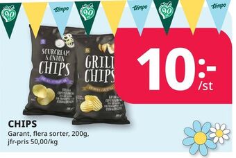 Tempo Chips erbjuda