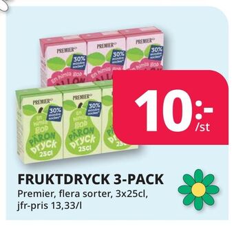 Tempo Fruktdryck 3-pack erbjuda