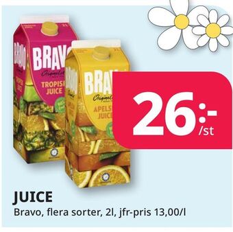 Tempo Juice erbjuda