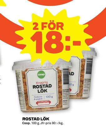Stora Coop Rostad lök erbjuda