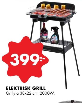 ÖoB Elektrisk grill erbjuda
