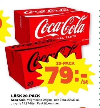 Coop Forum Läsk 20-pack erbjuda