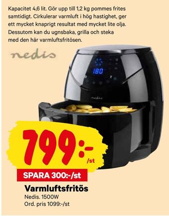 City Gross Varmluftsfritös erbjuda