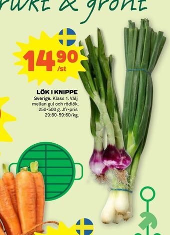 Stora Coop Lök i knippe erbjuda