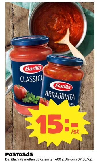 Coop Pastasås erbjuda