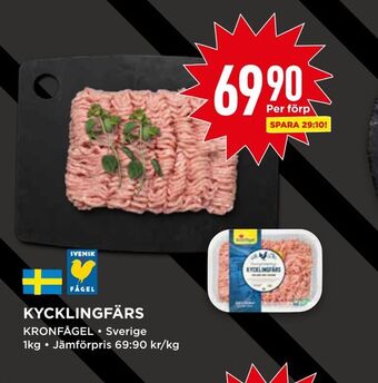 Willys Kycklingfärs erbjuda